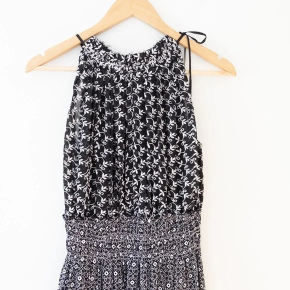 Altuzarra Ruched Floral Halter Midi Dress - Picture 10 of 10